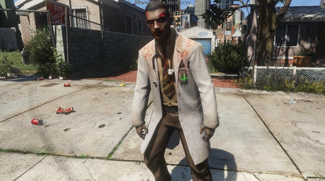 侠盗猎车手5「GTA5」Mod: Zombie Doctor