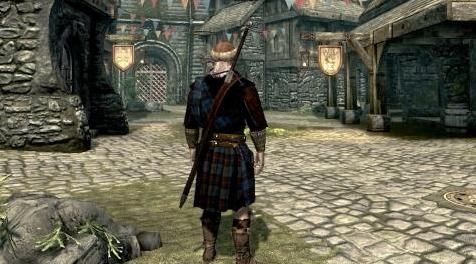上古卷轴5：重置版MOD Scottish Claymore Smithing SSE