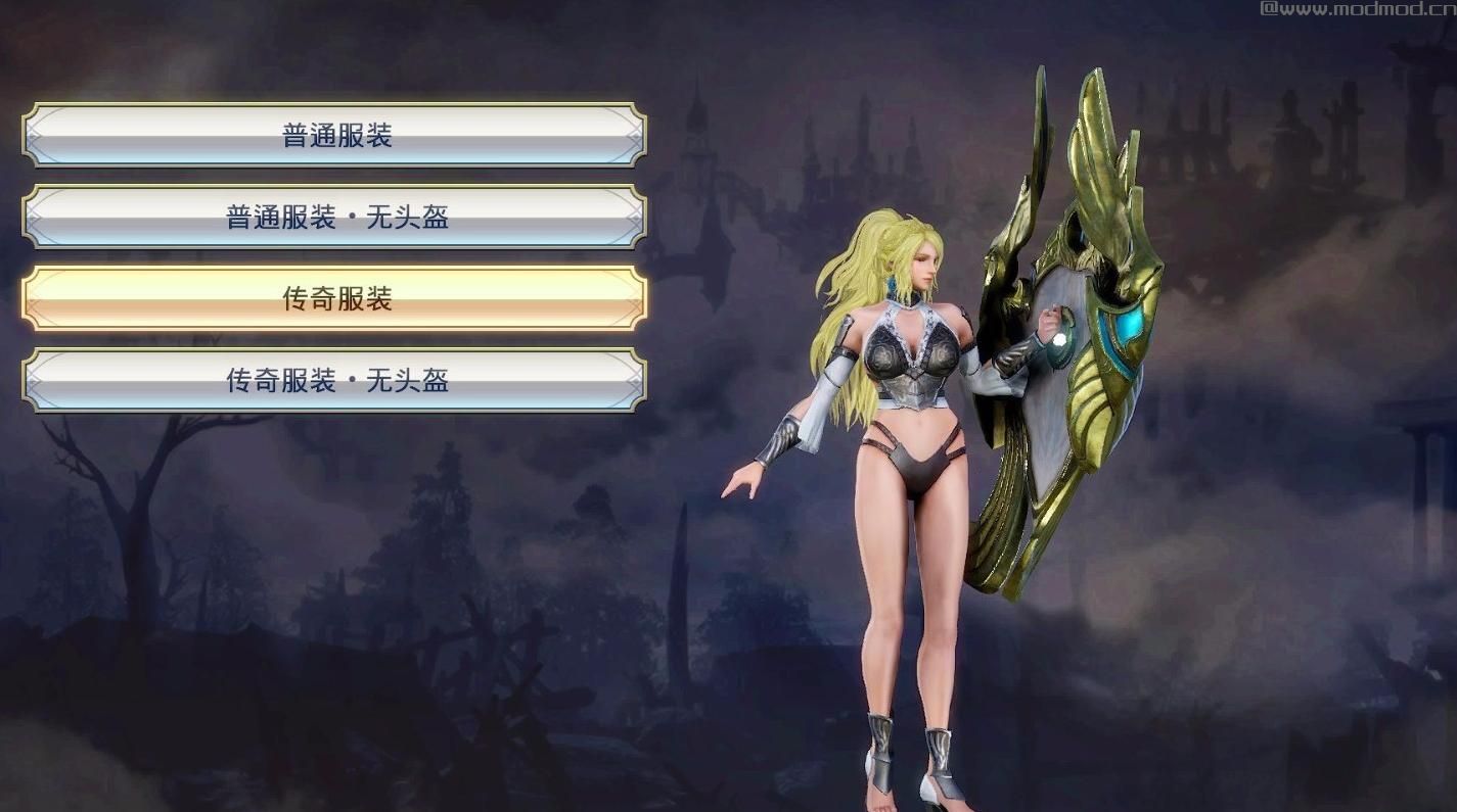 无双大蛇3MOD 雅典娜 究极大白腿修改版 模型修改前最终版 6种自己选择