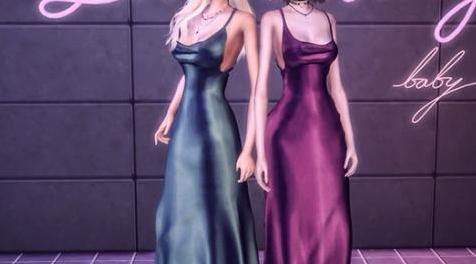 模拟人生4MOD Genius Anastasia Dress 连衣裙