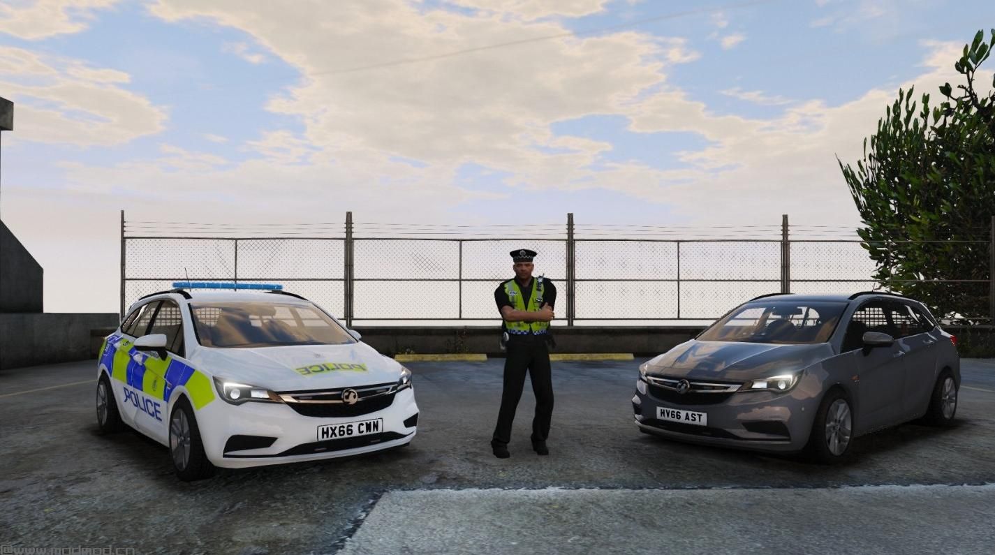 Hampshire Constabulary Astra mk7 skin