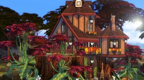 模拟人生4MOD Autumn&rsquo;s Cal 房子