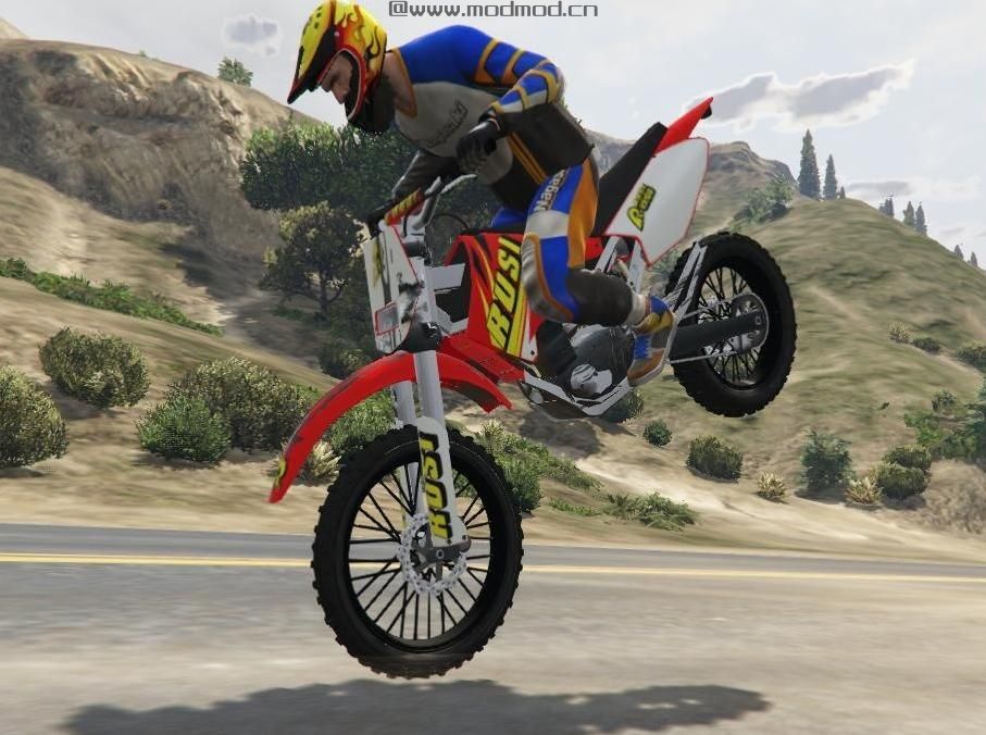 侠盗猎车手5「GTA5」Mod: RUSI KR150 (Replace Sanchez)