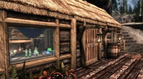 上古卷轴5：重置版MOD Riverside Shack - 可建造的玩家之家