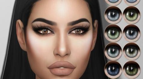 模拟人生4MOD FRS Eyes N24 眼睛