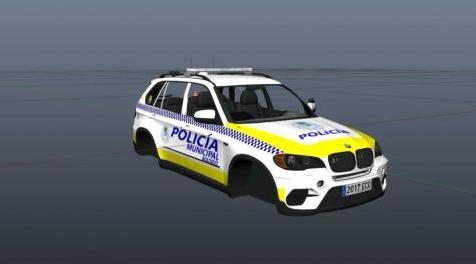 侠盗猎车手5「GTA5」Mod: BMW POLIC&Iacute;A MUNICIPAL MADRID
