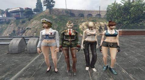 侠盗猎车手5「GTA5」Mod: CS online pack 1