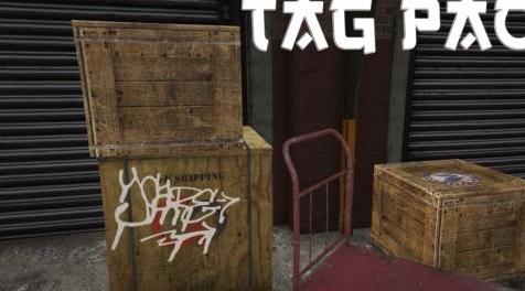 侠盗猎车手5「GTA5」Mod: Tag Pack for Decal5