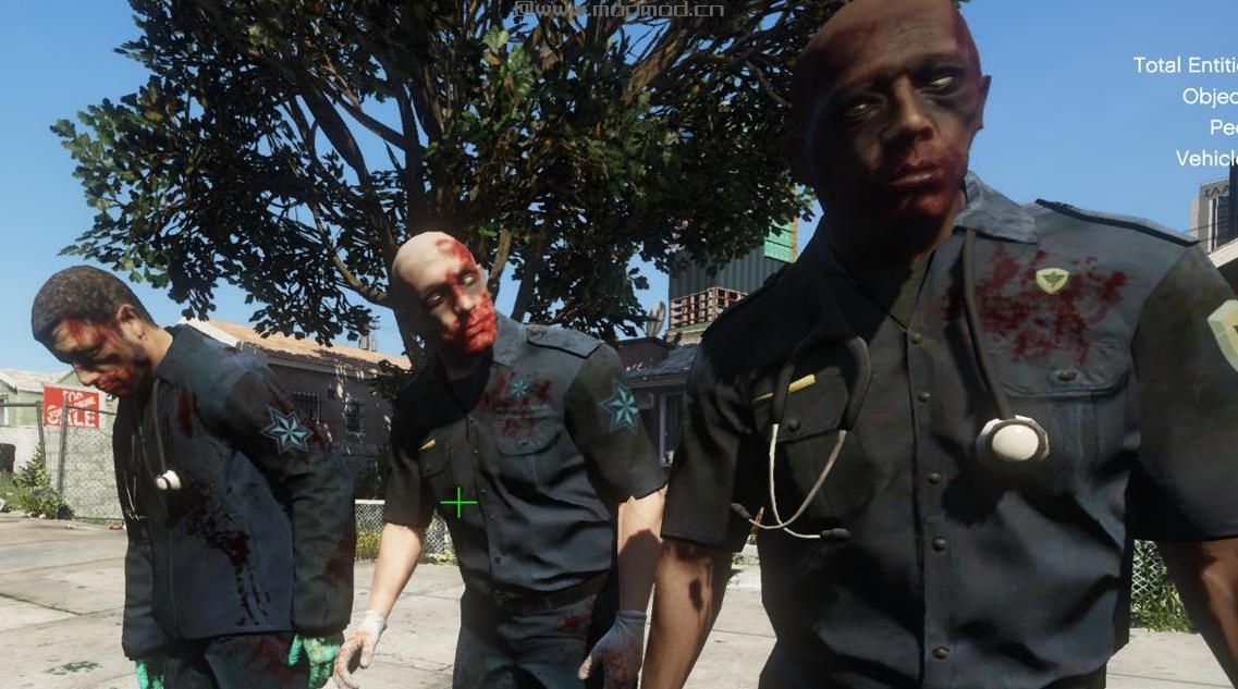 侠盗猎车手5「GTA5」Mod: Paramedic Zombies [Addon]