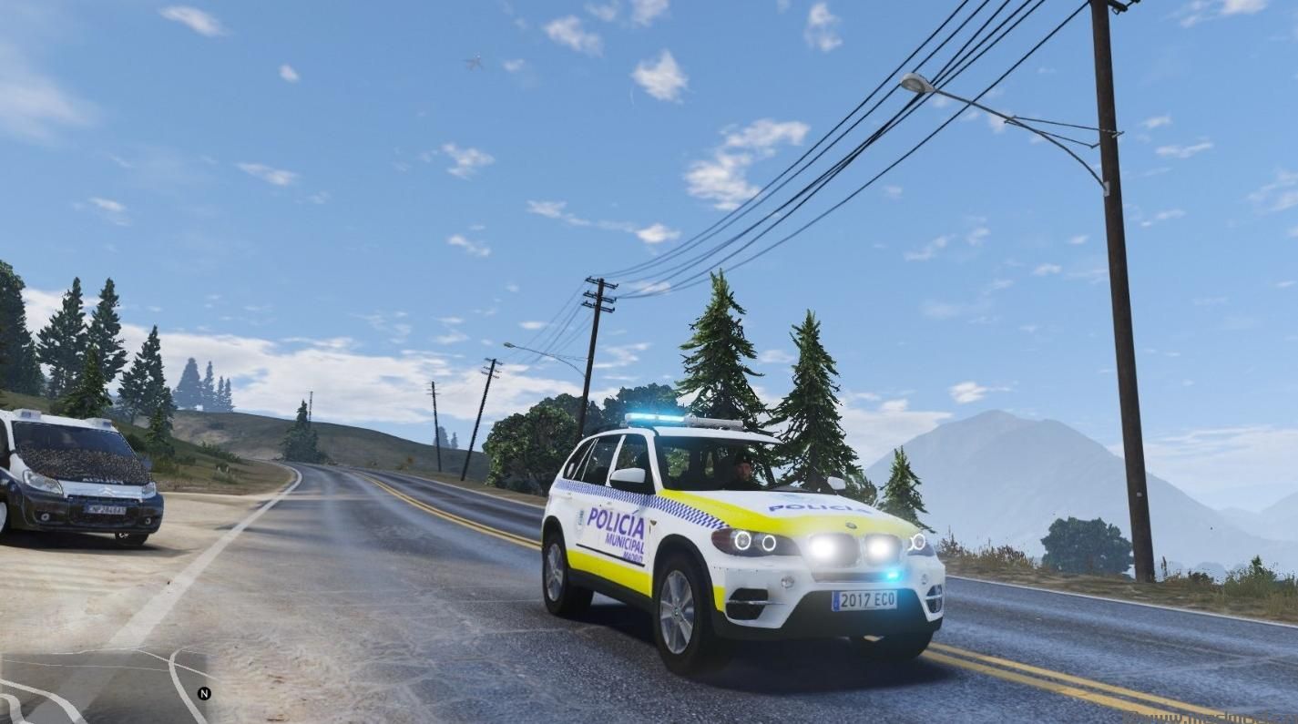 侠盗猎车手5「GTA5」Mod: BMW POLIC&Iacute;A MUNICIPAL MADRID