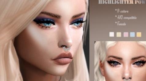 模拟人生4MOD BEYOND THE HIGHLIGHTER POWDER 腮红