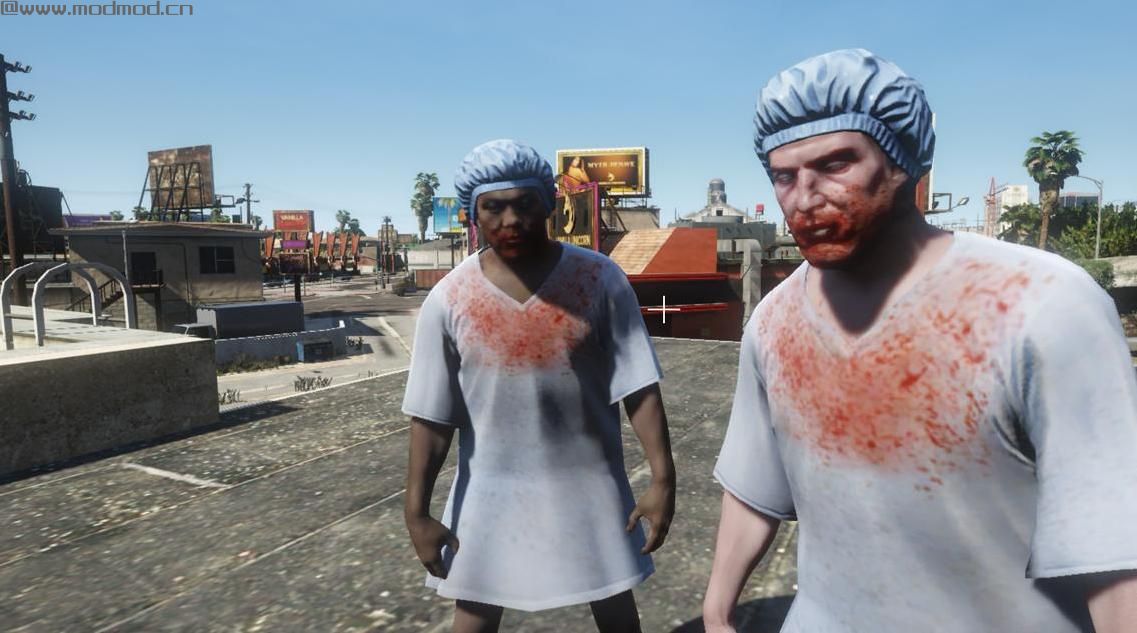 侠盗猎车手5「GTA5」Mod: Morgue Zombie [Addon]