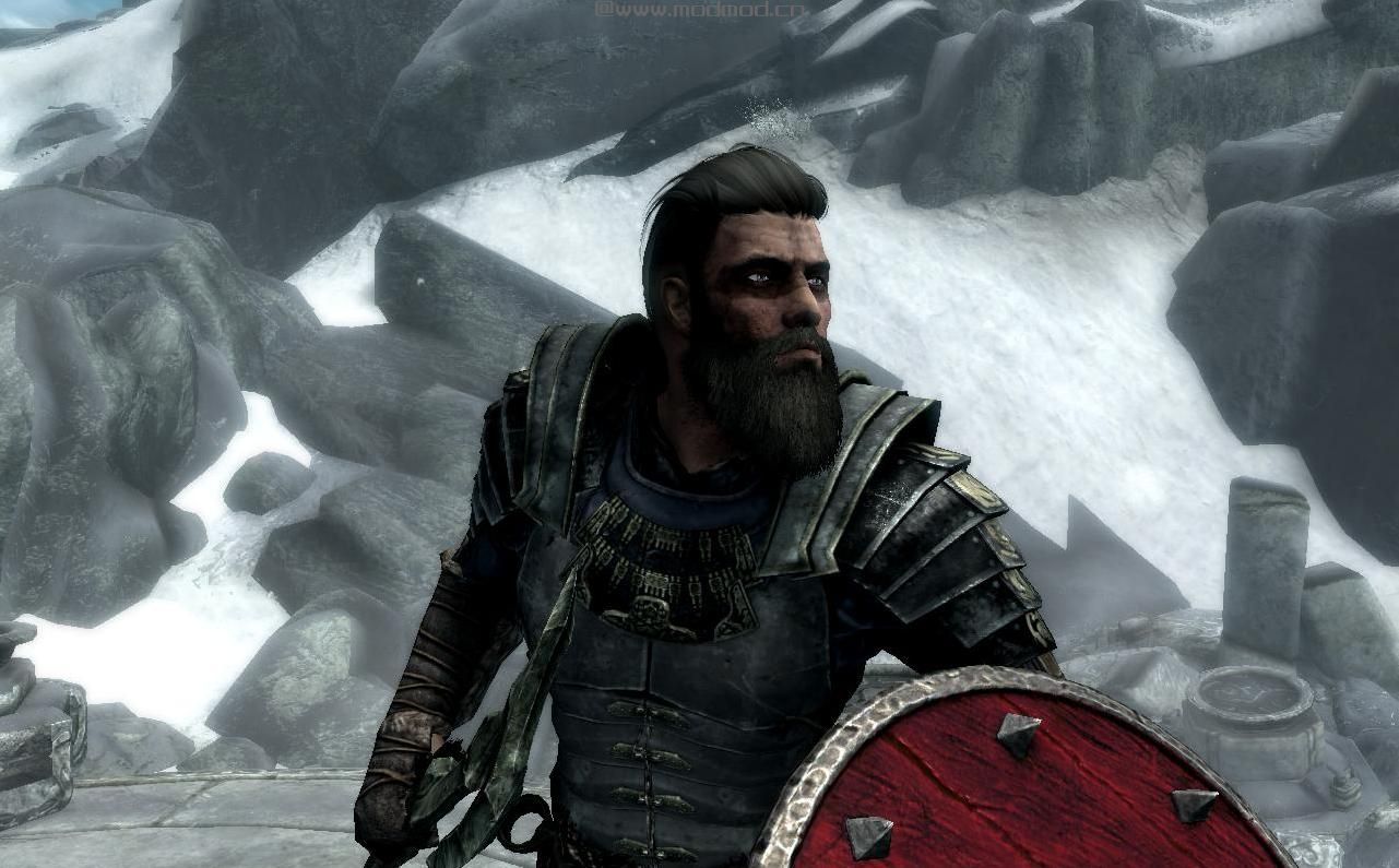 上古卷轴5：重置版MOD JWD的Ragnar Lothbrok Viking - 男性Nord独立随从