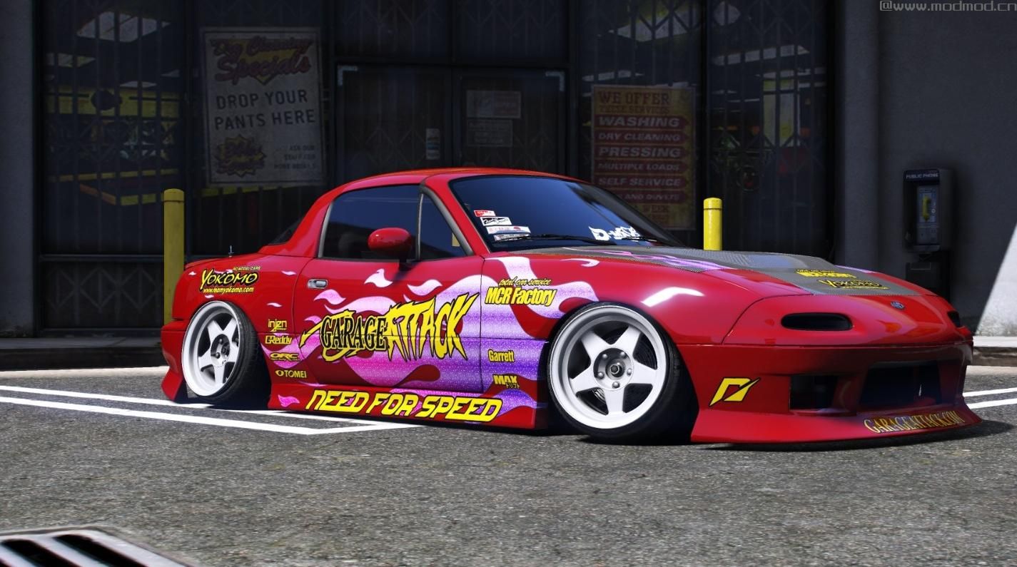 侠盗猎车手5「GTA5」Mod: GarageATTACK Drift livery