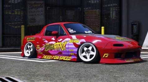 侠盗猎车手5「GTA5」Mod: GarageATTACK Drift livery