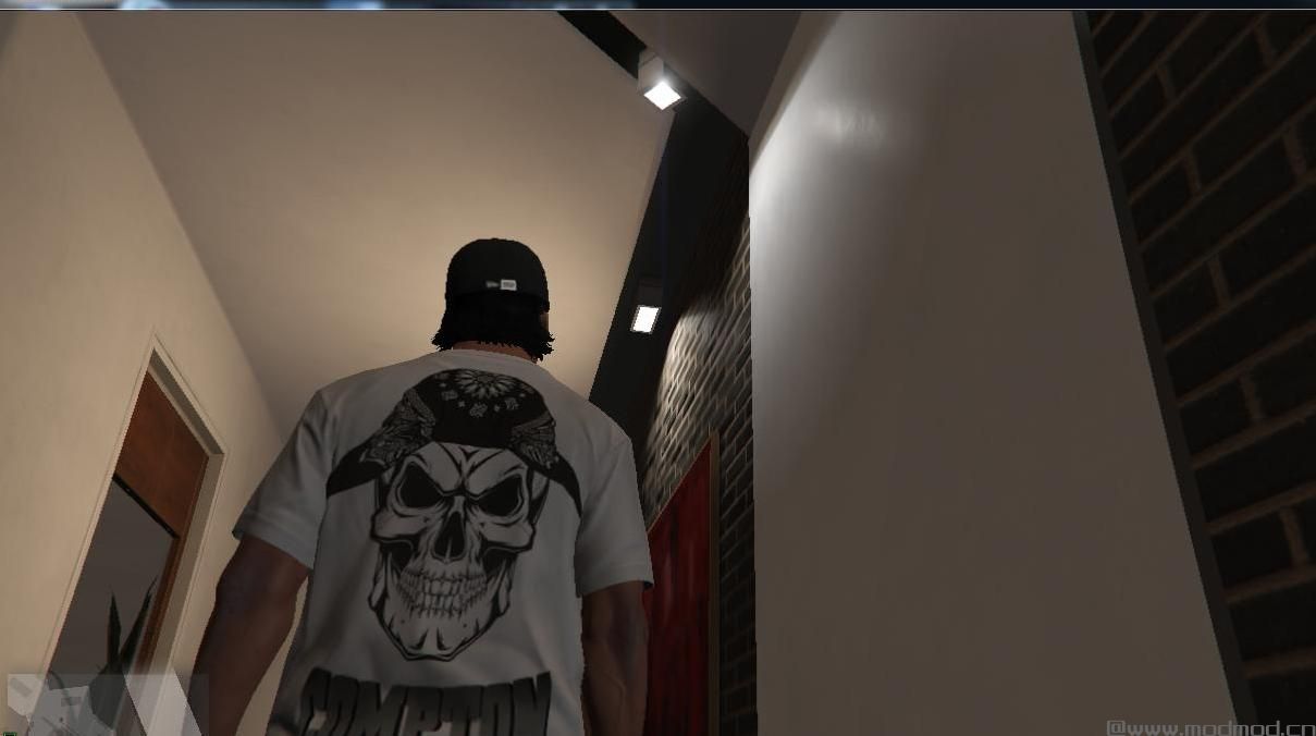 侠盗猎车手5「GTA5」Mod: T-SHIRT COMPTON L.A