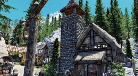 上古卷轴5：天际MOD 建造你的霸气碉堡要塞（LC_Build Your Noble House）