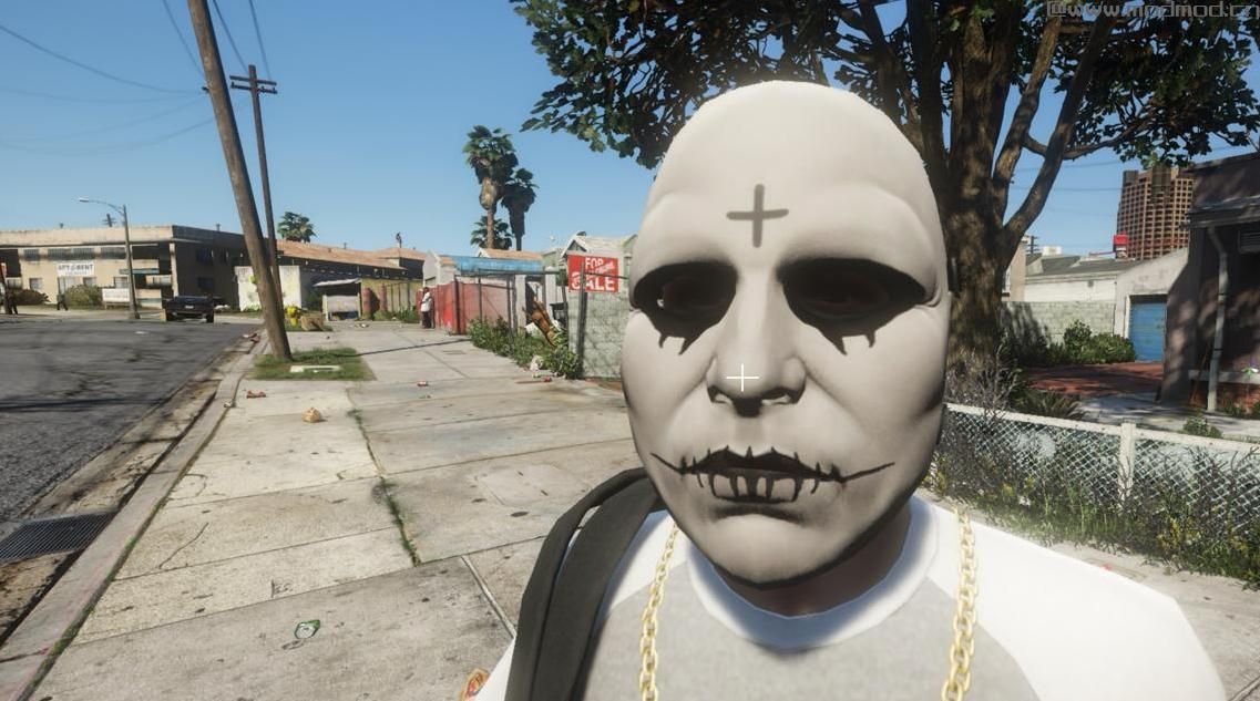 侠盗猎车手5「GTA5」Mod: The Purge Anarchy Mask for MP character
