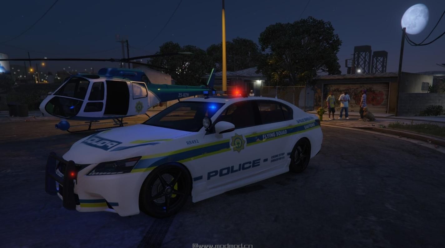 SAPS FLYING SQUAD Lexus gs350 SKIN