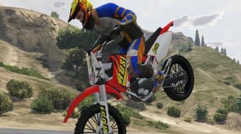侠盗猎车手5「GTA5」Mod: RUSI KR150 (Replace Sanchez)