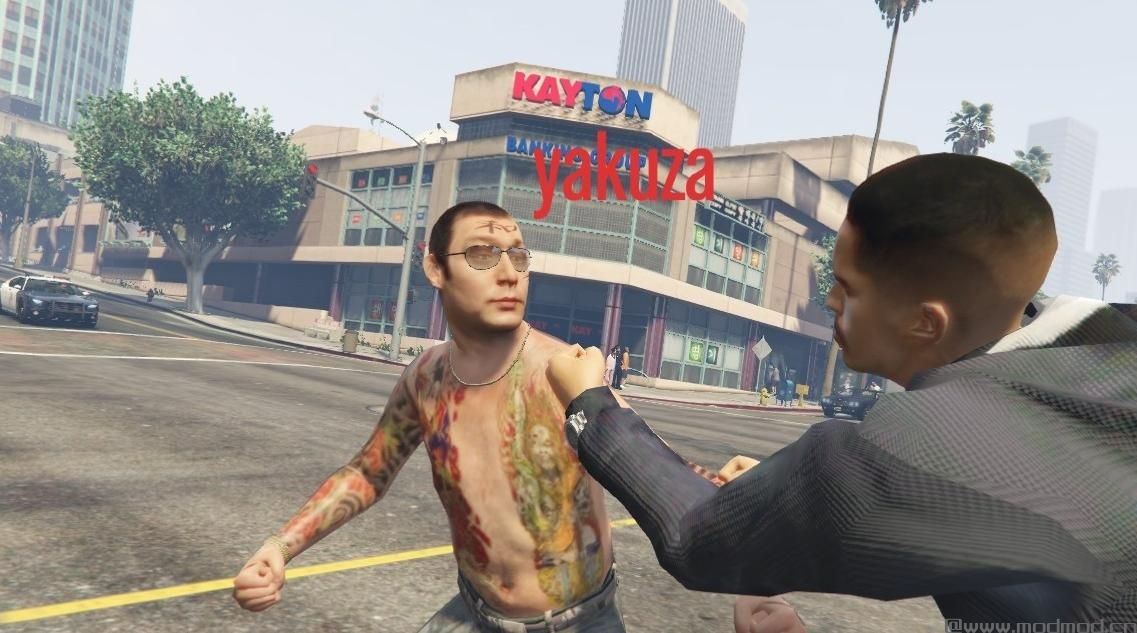 侠盗猎车手5「GTA5」Mod: Yakuza Ped