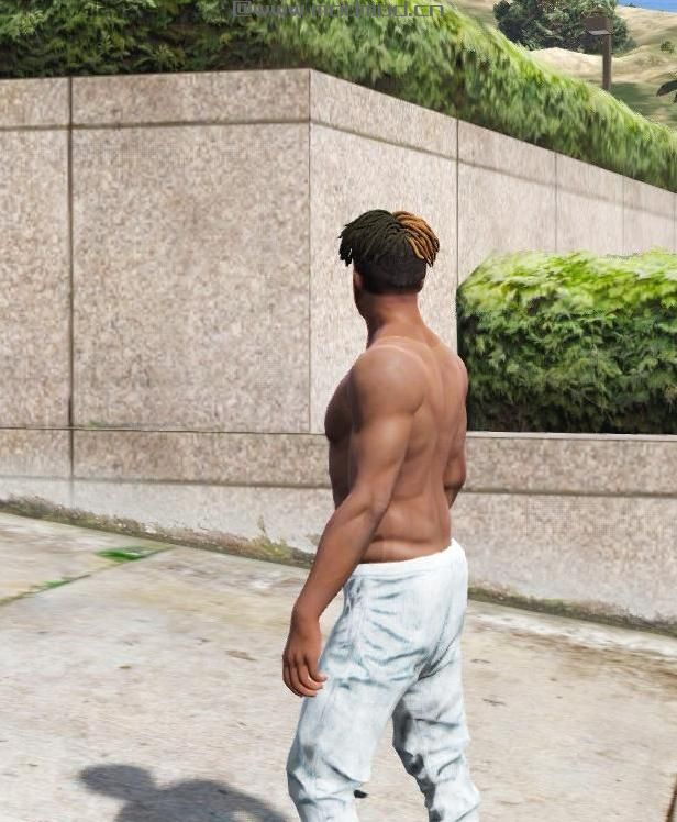 侠盗猎车手5「GTA5」Mod: Edited Head Model For Frank