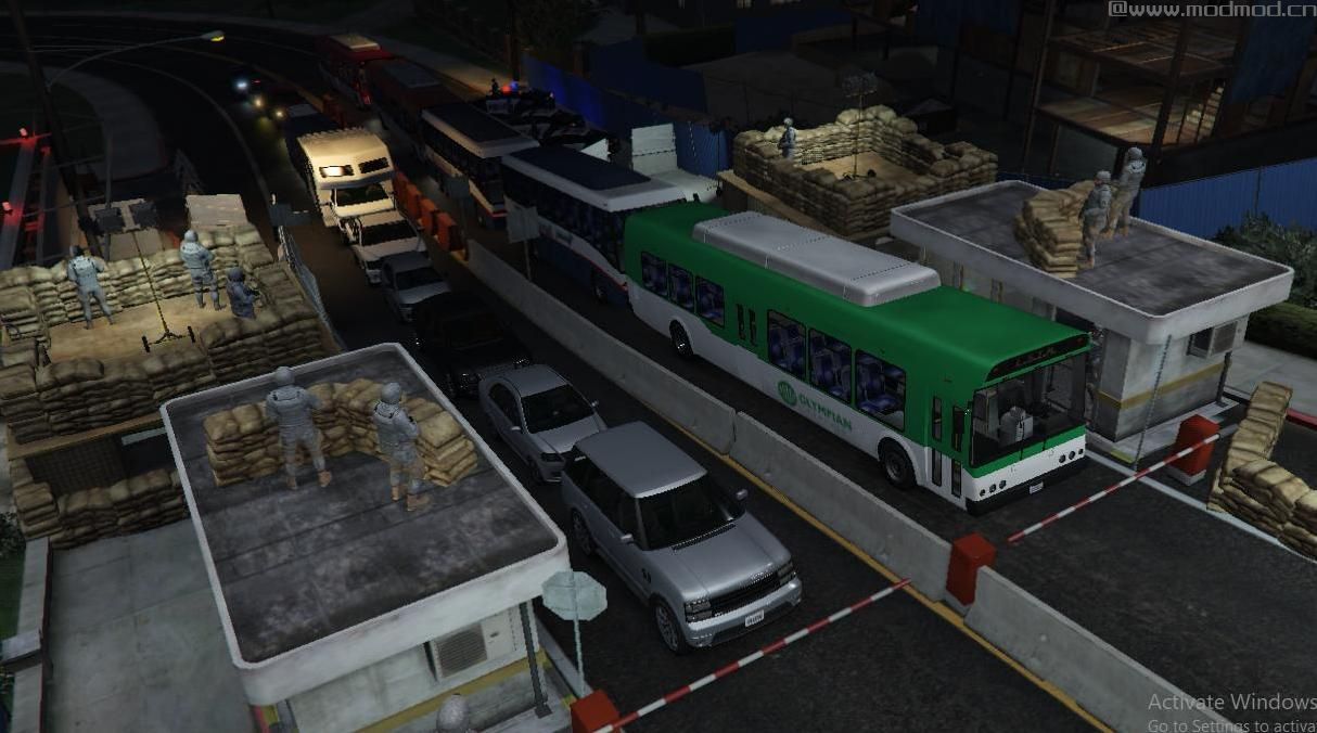 侠盗猎车手5「GTA5」Mod: NORTH WEST EXIT POINT OF LOS SANTOS