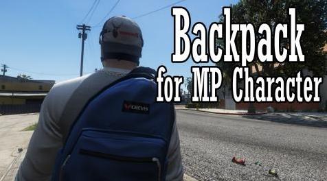 侠盗猎车手5「GTA5」Mod: Backpack for MP Character