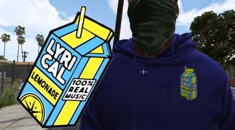 侠盗猎车手5「GTA5」Mod: Lyrical Lemonade Hoodie for Franklin
