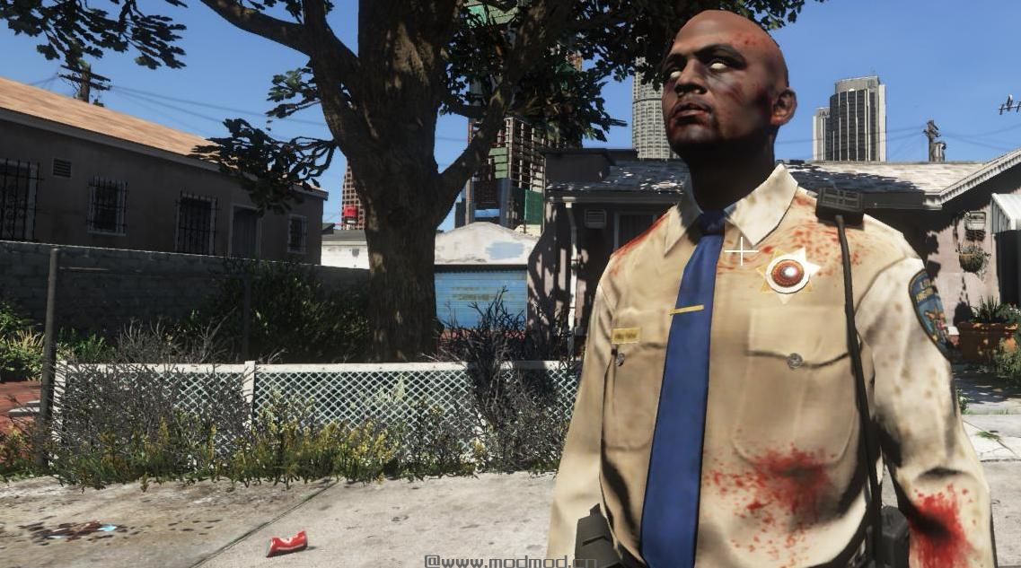 侠盗猎车手5「GTA5」Mod: Zombie Highway Cops [Addon]