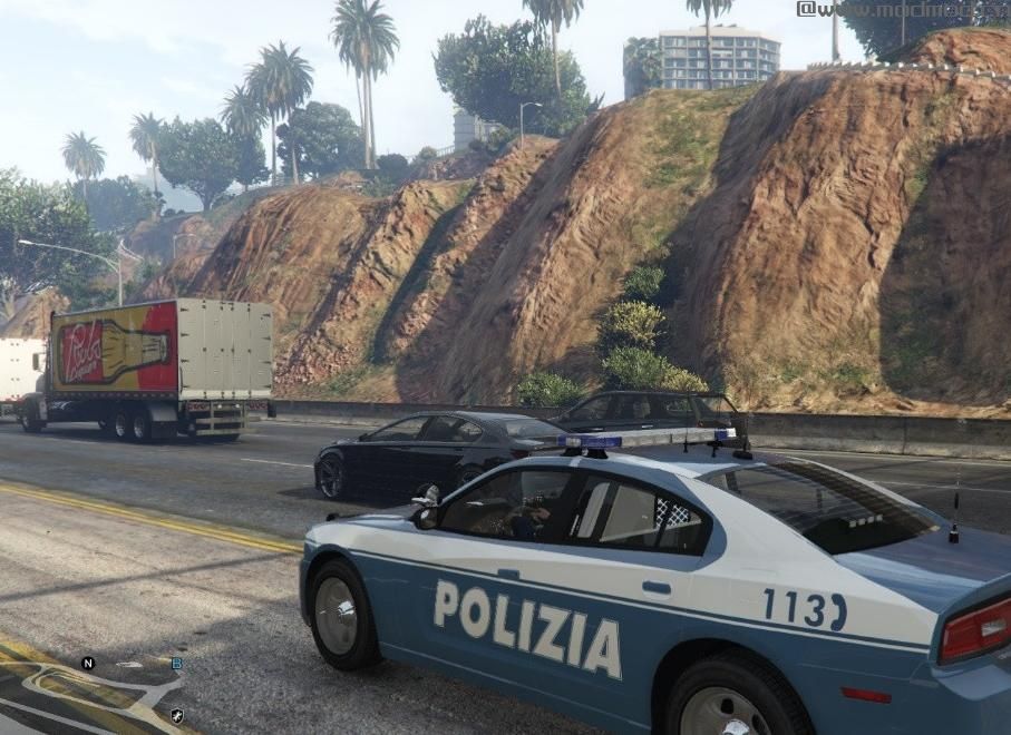 侠盗猎车手5「GTA5」Mod: West Exit Point of Lost Santos  1.0.0