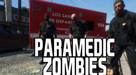 侠盗猎车手5「GTA5」Mod: Paramedic Zombies [Addon]