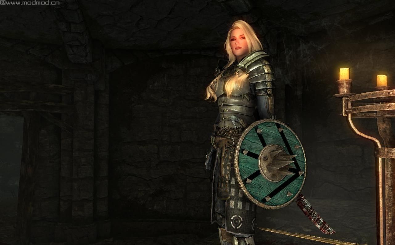 JWD的Lagertha The Viking Shieldmaiden - 女性独立随从(CBBE-UNP)
