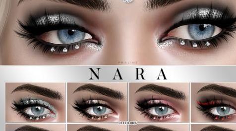 模拟人生4MOD Nara 3D Eye Crystal Glitter 眼睛