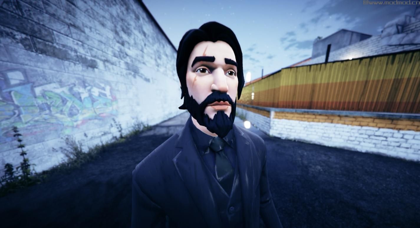 侠盗猎车手5「GTA5」Mod: FORTNITE John Wick 1.0
