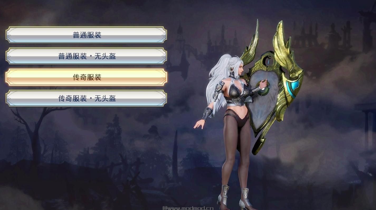 无双大蛇3MOD 雅典娜 究极大白腿修改版 模型修改前最终版 6种自己选择