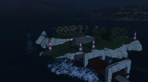 侠盗猎车手5「GTA5」Mod: İSLAND PRİSON Map edit&ouml;r