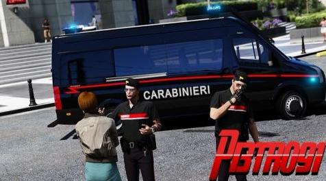 侠盗猎车手5「GTA5」Mod: Volkswagen Crafter - Carabinieri