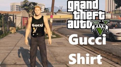 侠盗猎车手5「GTA5」Mod: [Gucci] tanktop