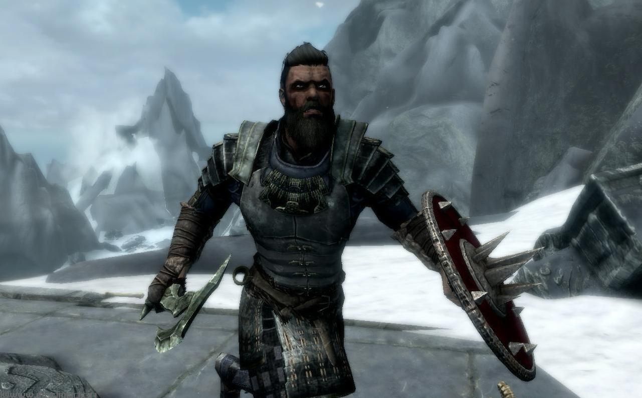 上古卷轴5：重置版MOD JWD的Ragnar Lothbrok Viking - 男性Nord独立随从