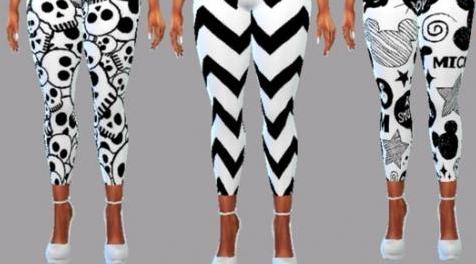 模拟人生4MOD Sabrinna Leggings 打底裤