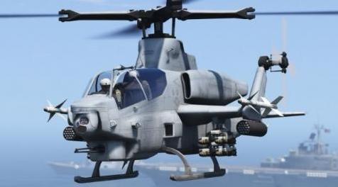 侠盗猎车手5「GTA5」Mod: AH-1Z Viper直升机
