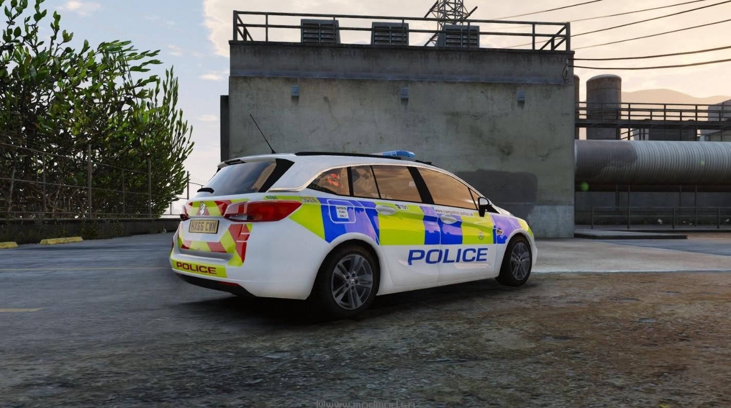 Hampshire Constabulary Astra mk7 skin