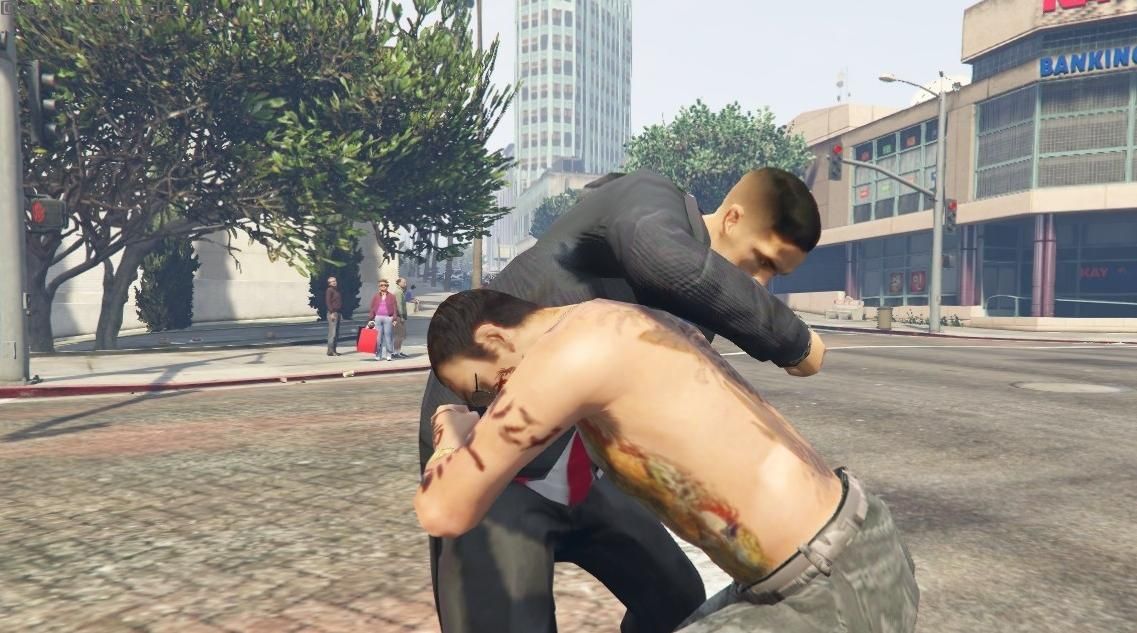 侠盗猎车手5「GTA5」Mod: Yakuza Ped