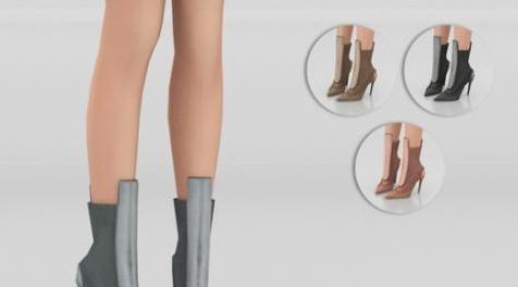 模拟人生4MOD Madlen Janya Boots 鞋子