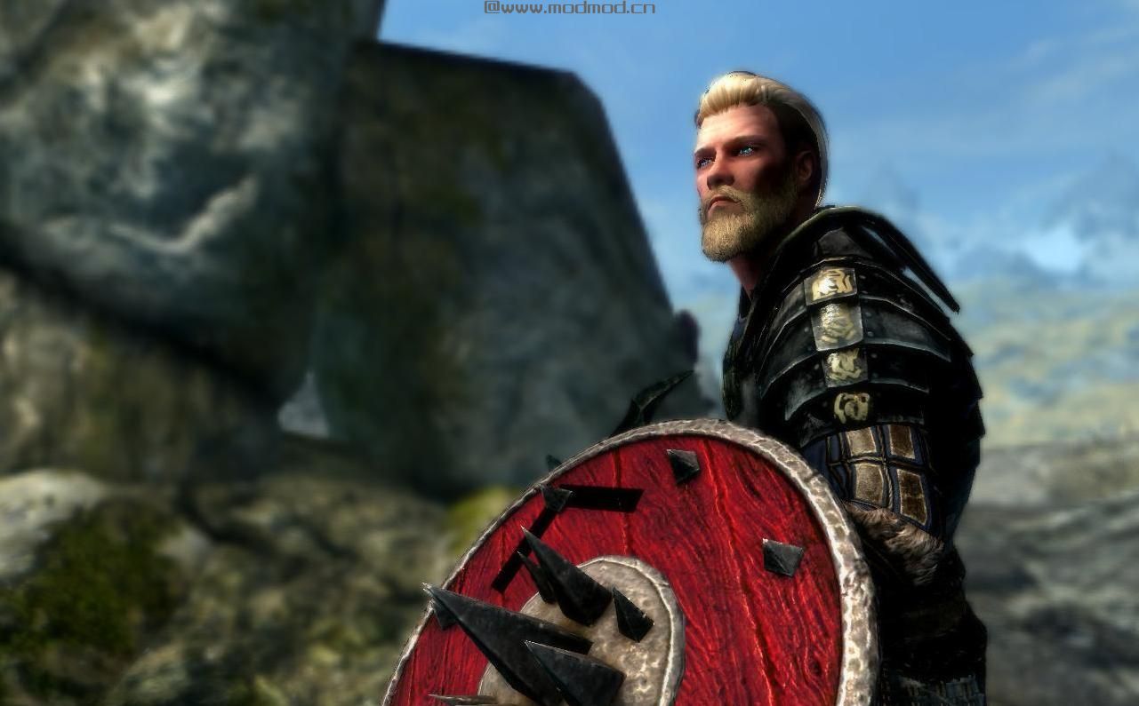 上古卷轴5：重置版MOD JWD的Bjorn Ironside Viking - 一个独立的Nord随从