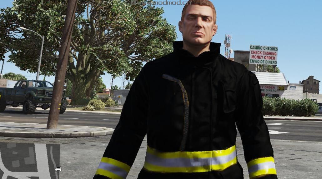 侠盗猎车手5「GTA5」Mod: taiwan 基隆市消防員