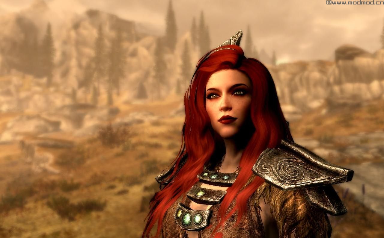 上古卷轴5：重置版MOD JWD的Red Sonya - 一个独立的随从（UNP-CBBE）