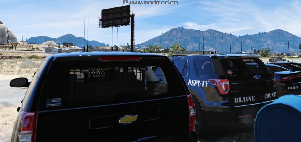 侠盗猎车手5「GTA5」Mod: BCSO Concept Texture Pack