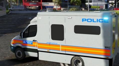 侠盗猎车手5「GTA5」Mod: Met Police Sprinter TSG style Riot van